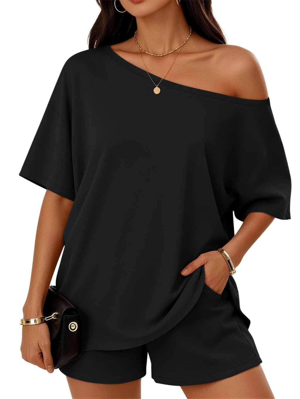 The Effortless Set — Women's Drop-Shoulder Modal Two-Piece