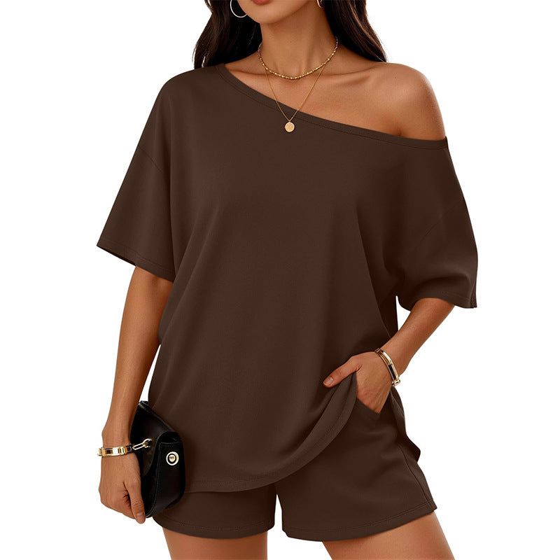 The Effortless Set — Women's Drop-Shoulder Modal Two-Piece