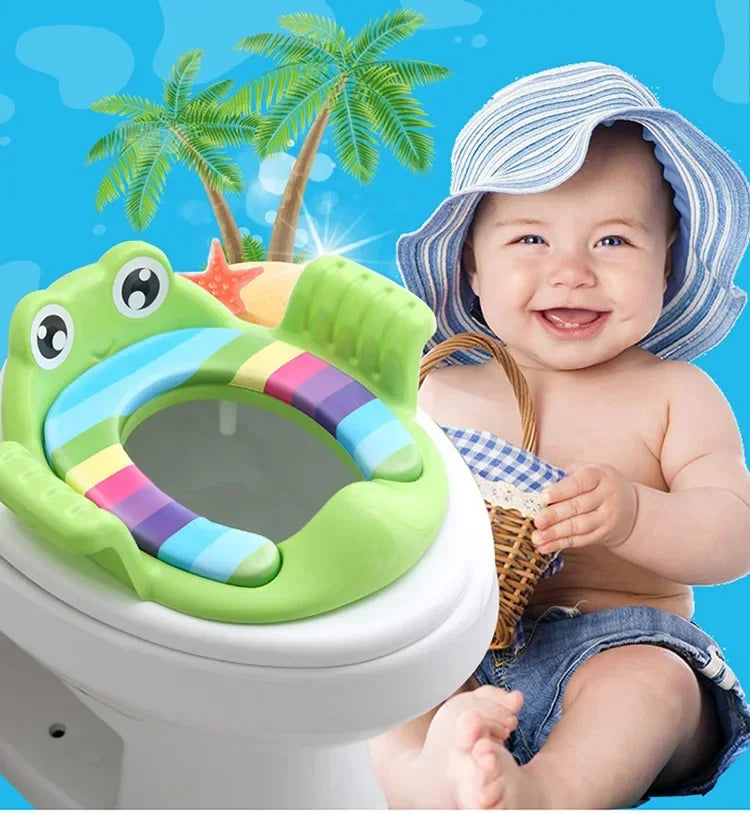 Little Steps Big Wins — Baby Potty Seat with Armrests & Cushion