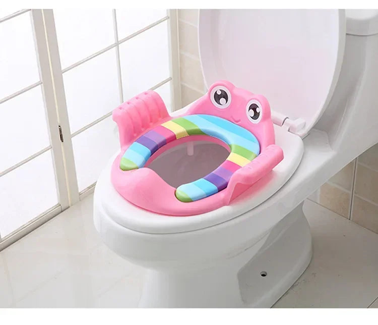 Little Steps Big Wins — Baby Potty Seat with Armrests & Cushion