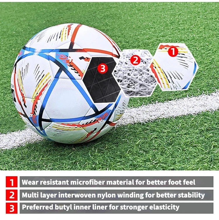 Size 5 Soccer Ball | Youth & Adult Training