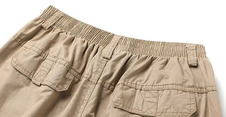 All-Season Men's Cargo Pants — Relaxed Fit, Extended Sizes