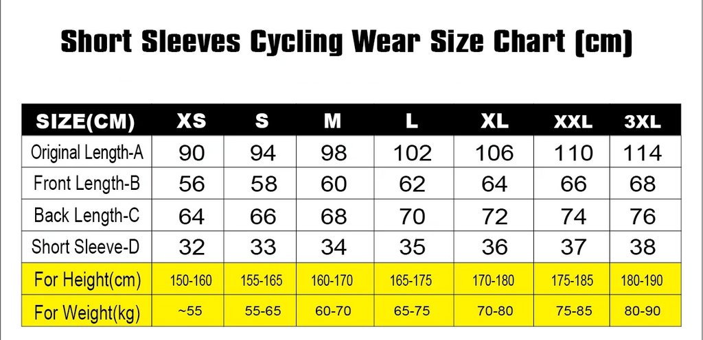 ProTeam Men's Summer Cycling Jersey