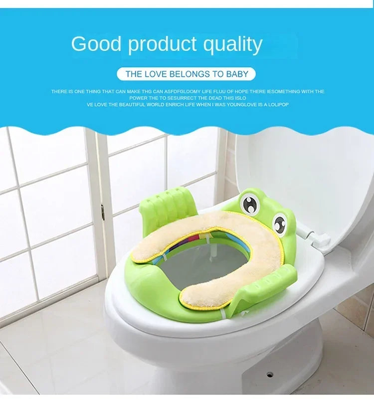 Little Steps Big Wins — Baby Potty Seat with Armrests & Cushion