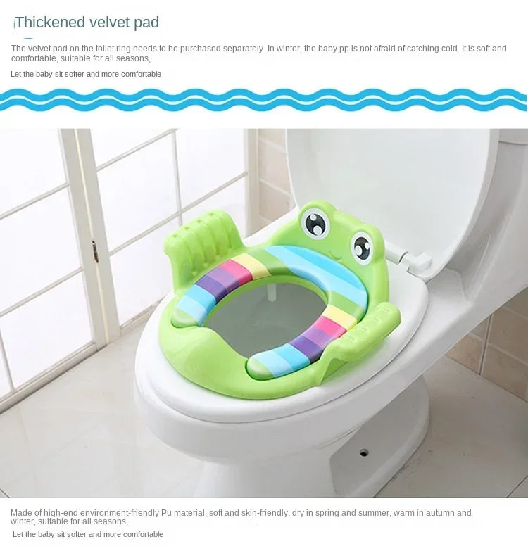 Little Steps Big Wins — Baby Potty Seat with Armrests & Cushion