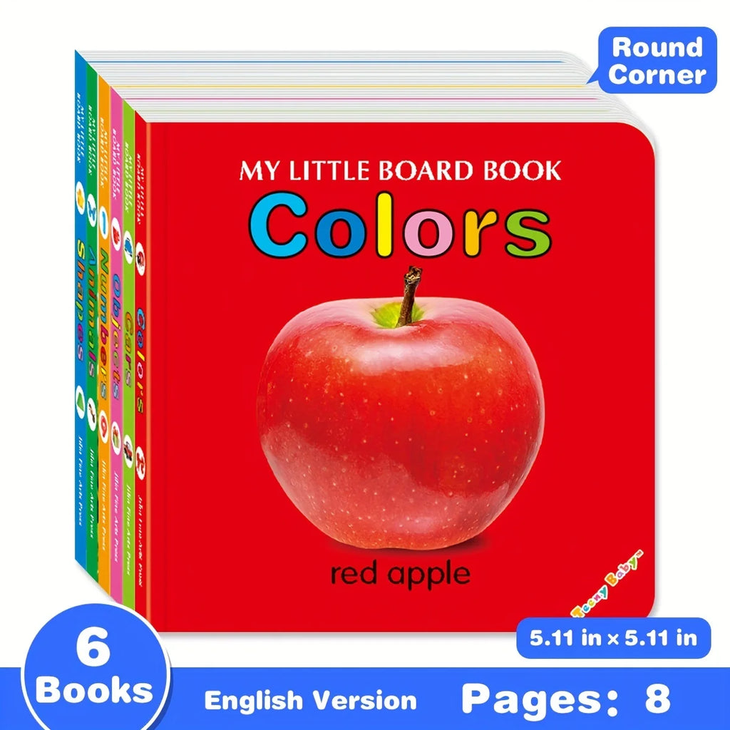 Little Minds Big World — Baby Sensory Card Books Set