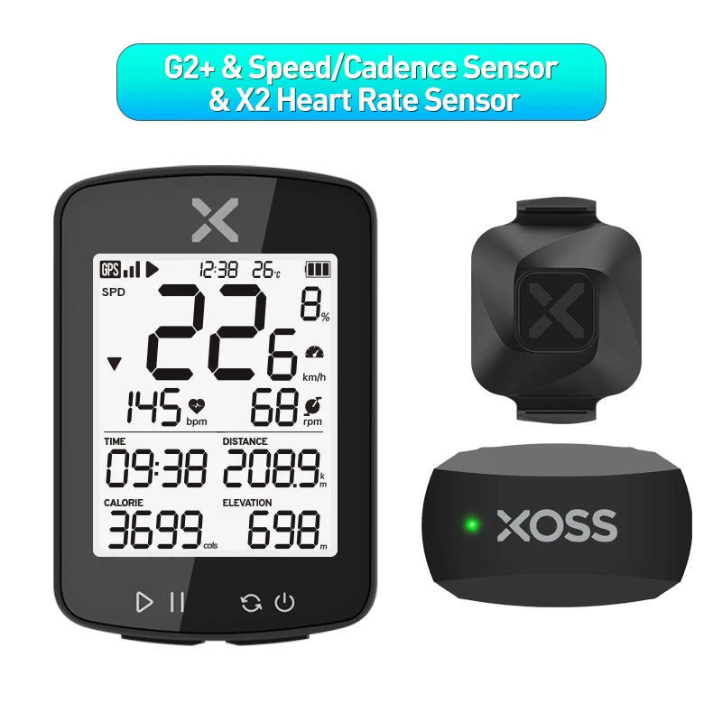 XOSS G2 Plus GPS Bike Computer