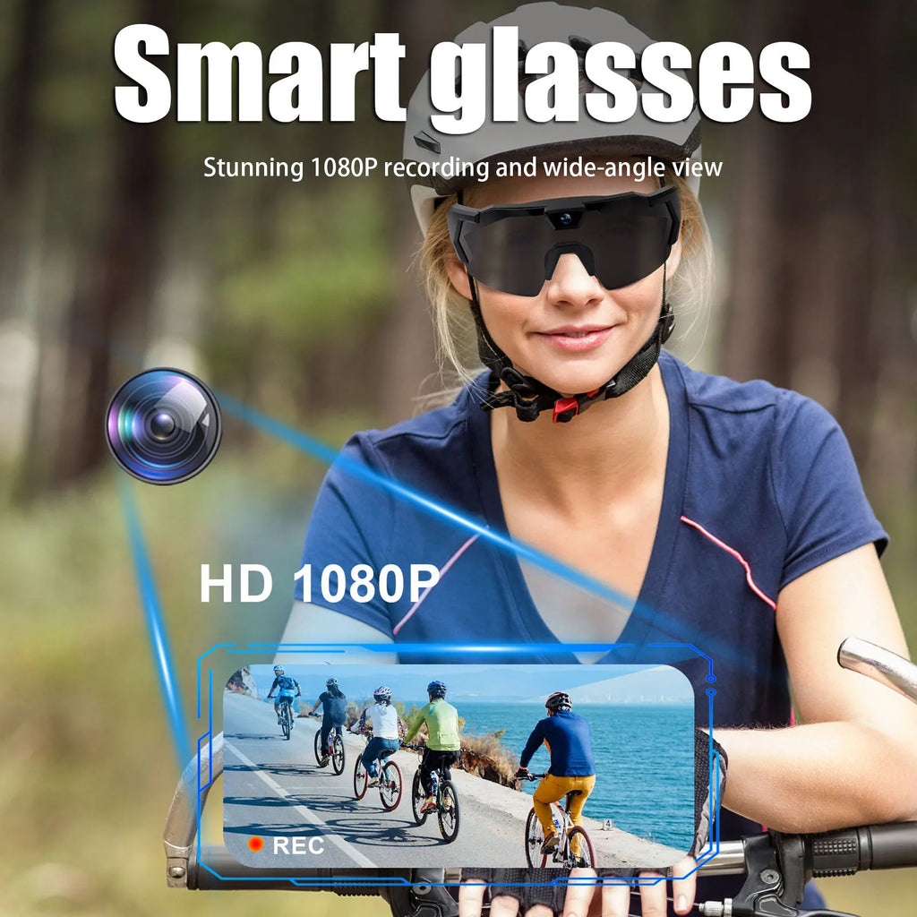 HD 1080P Cycling Camera Sunglasses