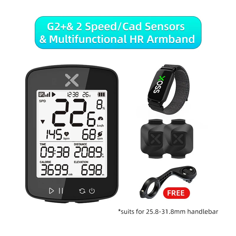 XOSS G2 Plus GPS Bike Computer