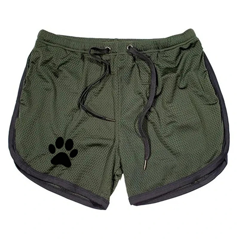 Men's Performance Training Shorts — Quick-Dry Compression Fit