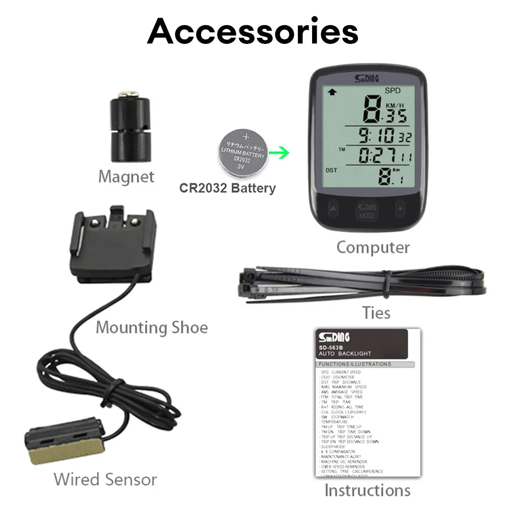 SpeedSync LCD Cycling Display