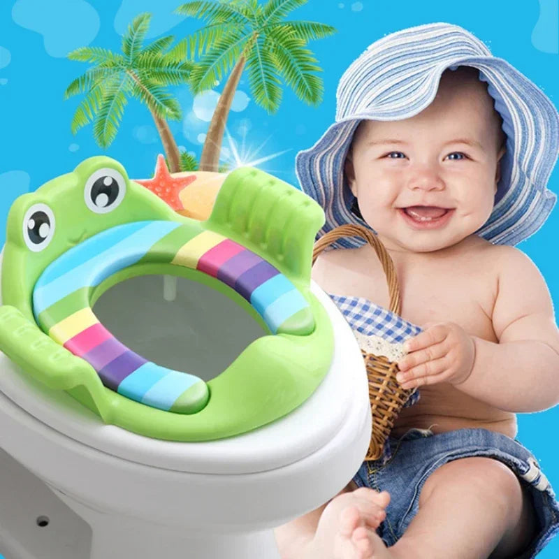 Little Steps Big Wins — Baby Potty Seat with Armrests & Cushion