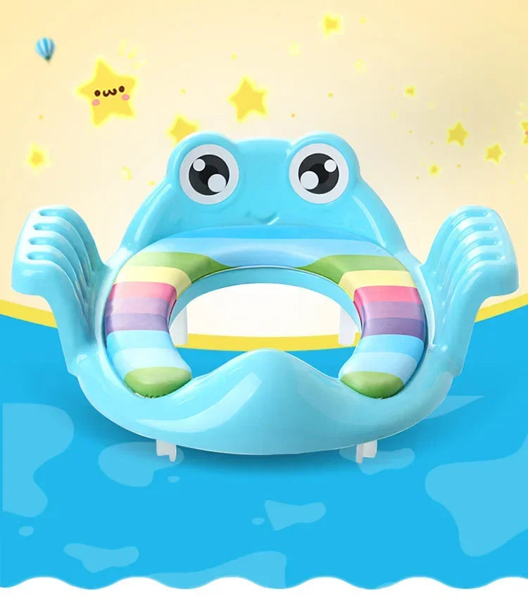 Little Steps Big Wins — Baby Potty Seat with Armrests & Cushion