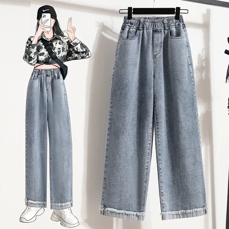High Waist Wide Leg Trousers | S–5XL
