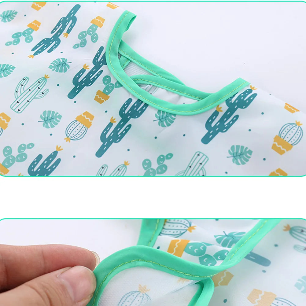 Little Mess Masters — Kids Waterproof Long Sleeve Art Smock Bib