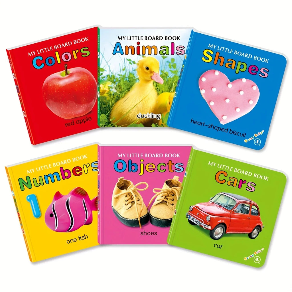 Little Minds Big World — Baby Sensory Card Books Set