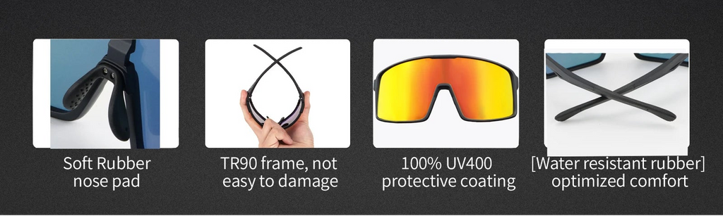 UV400 Cycling Sunglasses | Road, MTB & Outdoor Sport