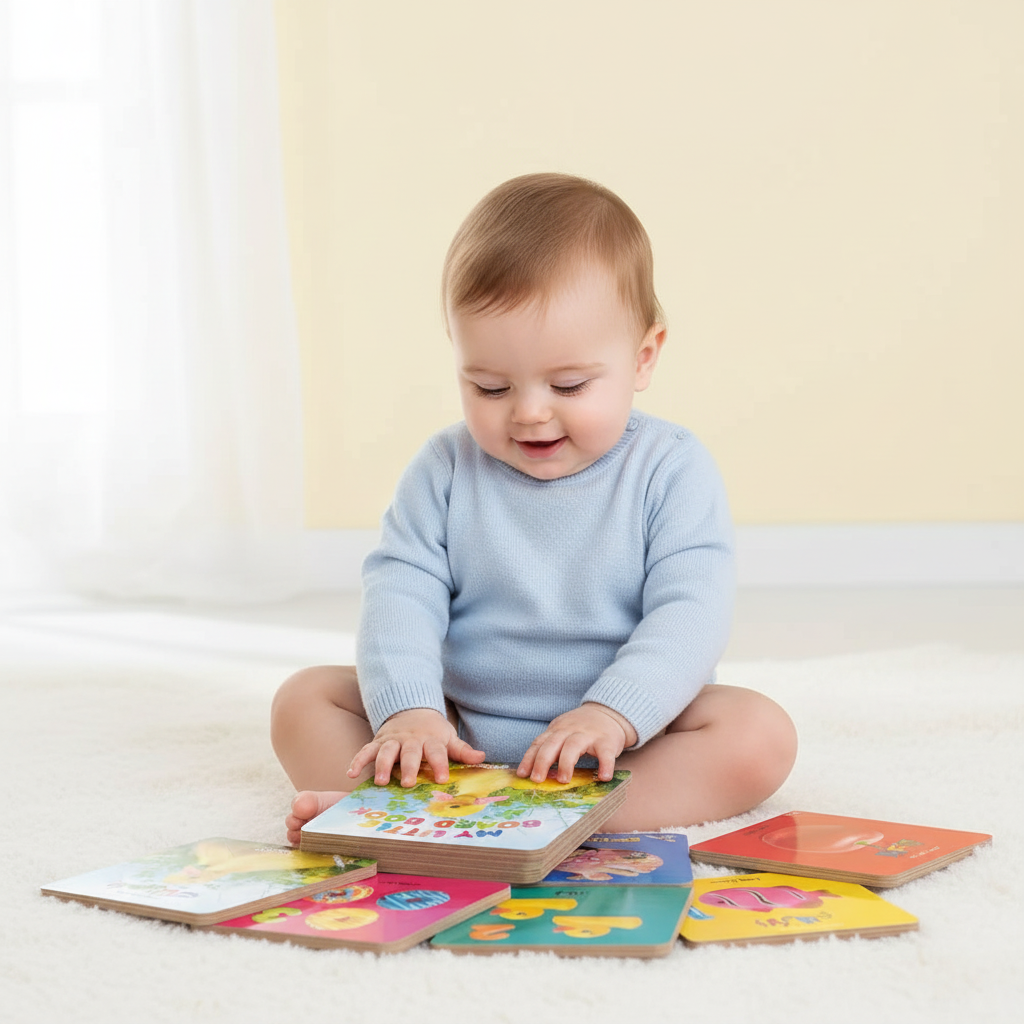 Baby Sensory Card Books — Lifestyle Hero Shot
