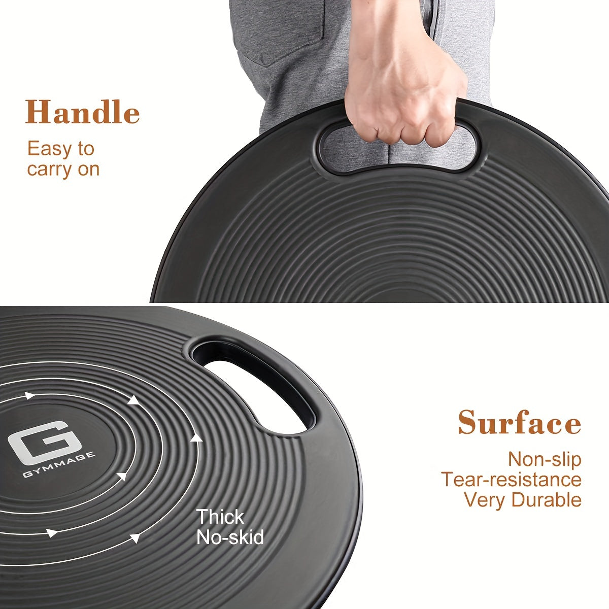 Anti-Slip Balance Board | Core & Stability Training
