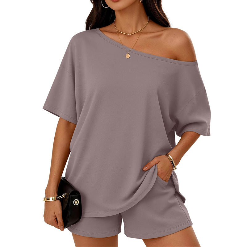 The Effortless Set — Women's Drop-Shoulder Modal Two-Piece