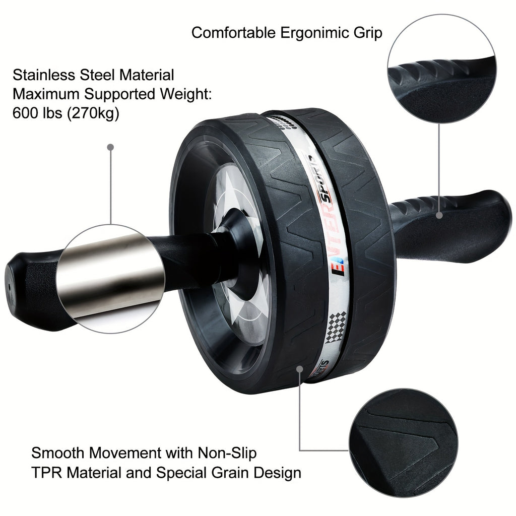 Silent Ab Wheel Roller | Core Strength Training