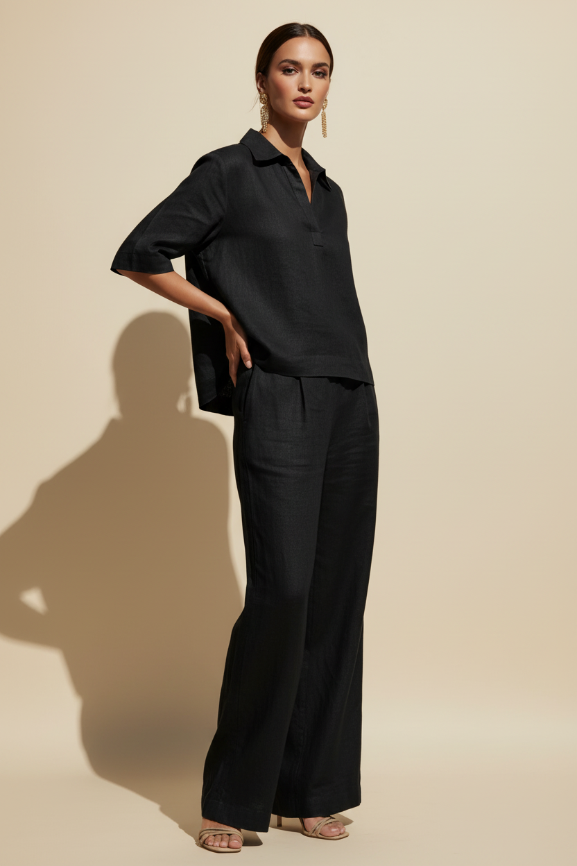 Lovicart Linen Two-Piece Set — Hero Image