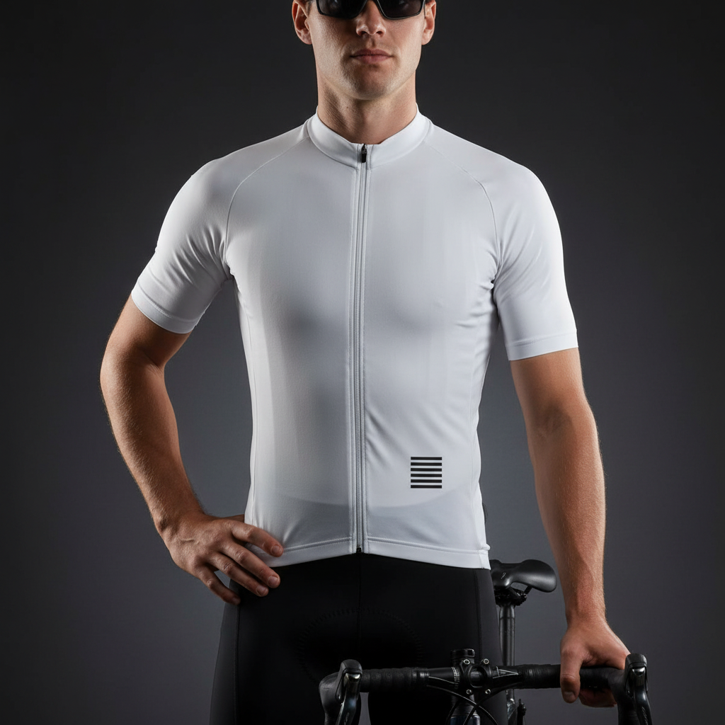 ProTeam Men's Summer Cycling Jersey — Premium Ecommerce Image