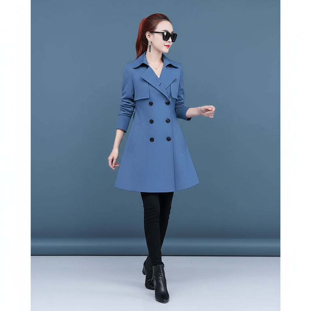 Seoul Street Trench Coat — Hero Shot