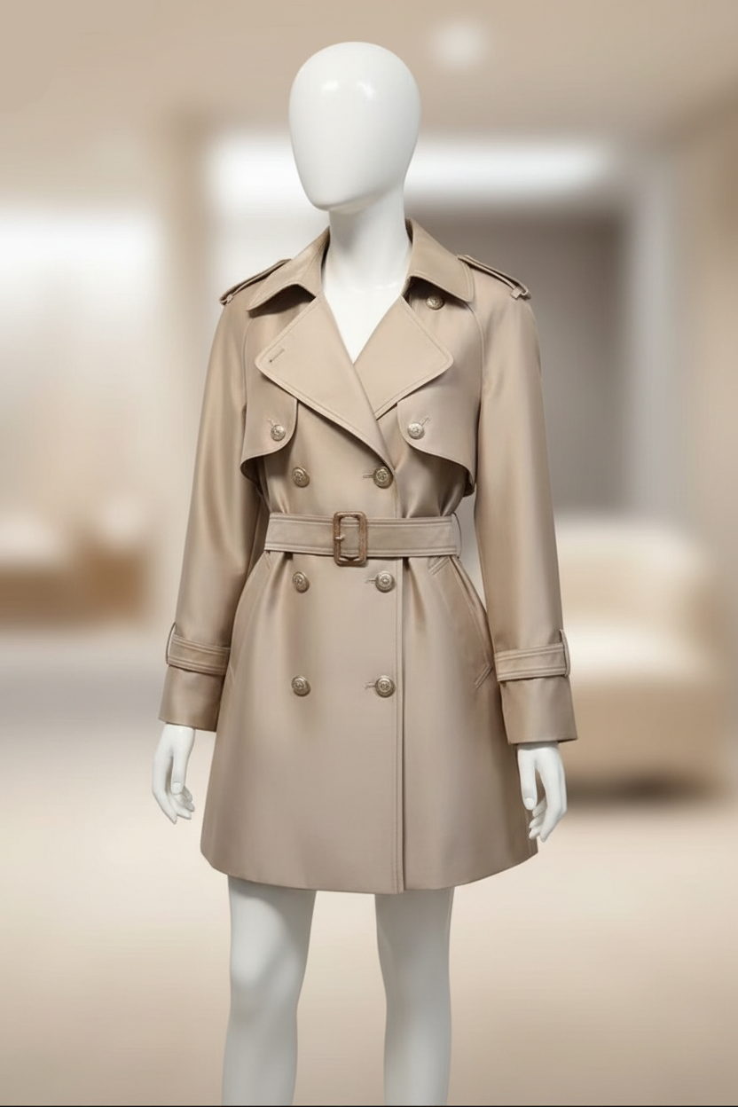 The Satin Trench — Bokeh Background