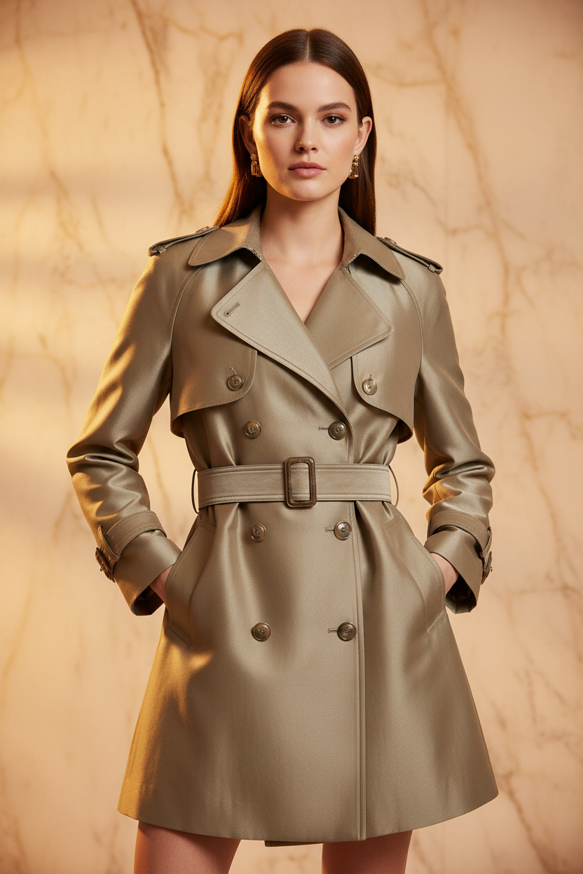 The Satin Trench — Hero Shot